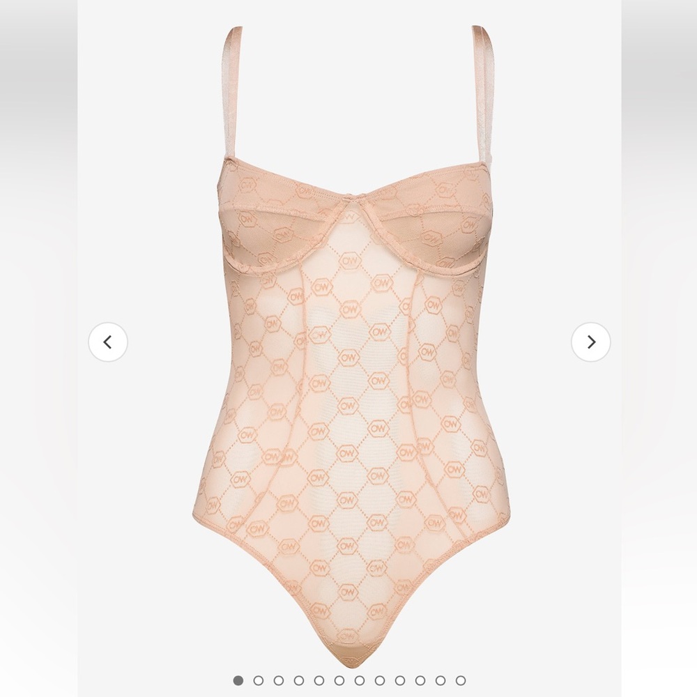 Mesh Corset Bodysuit